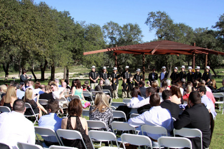 Fire Lake Wedding Ceremony